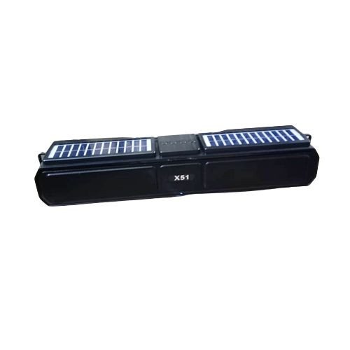 Bluetooth Wireless Speaker With Solar Panel-Black