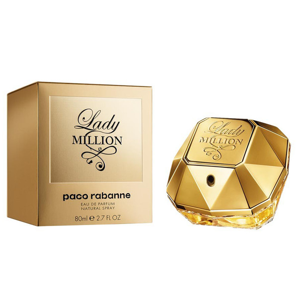 Lady Million Eau De Parfum Spray For Women, 80 ml