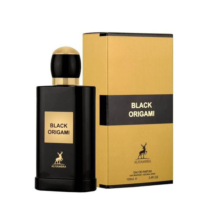 AlHambra Black Origami perfumed water for women ,100ml