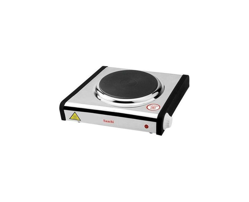 Electric Single Burner Table Cooking Hot Plate Stove- Grey Saachi