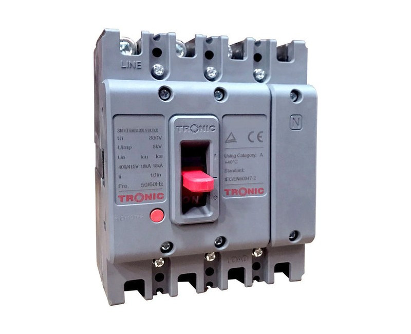 MCCB BREAKER 800A 4POLE MG 800L-0800-04