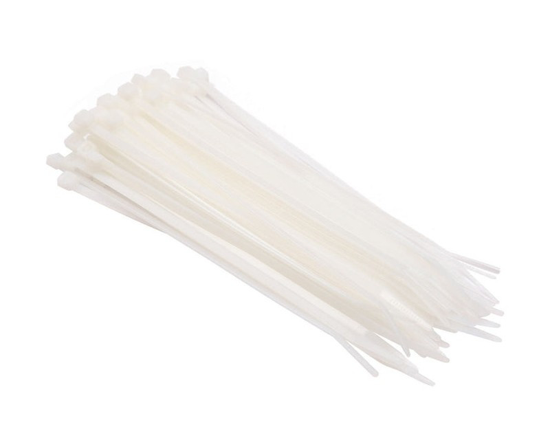 Cable Ties 300 X 3.6 WHITE Tronic NT 0300-36 NT 0300-36