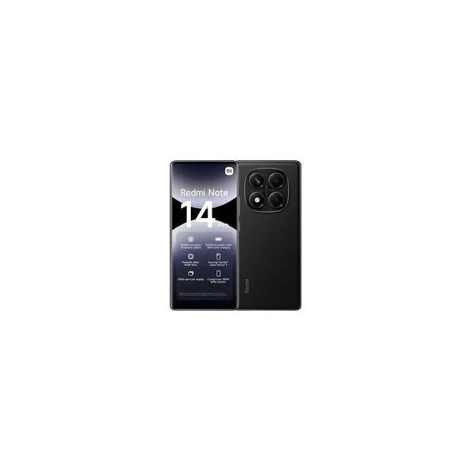 Redmi Note 14 Pro 4G 6.67" 8GB RAM 256GB ROM 50MP 5500mAh - Black