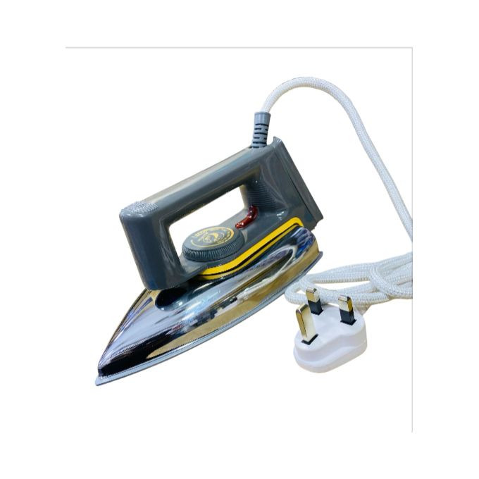 Quality Dry Iron Box With Titanium Teflon Nonstick Soleplate