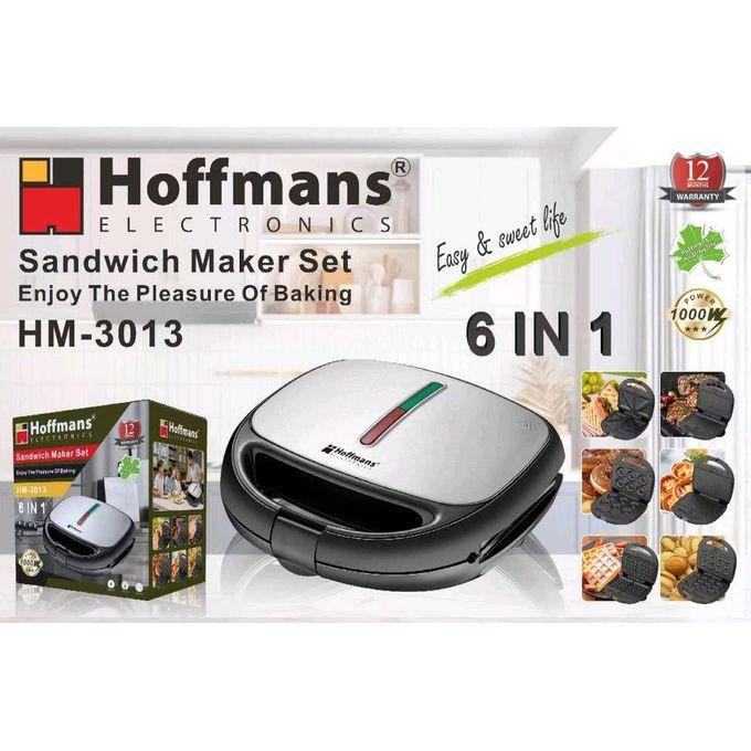 Hoffman's Sandwich maker Model HM-3013 - Black