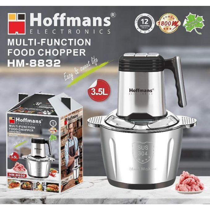 Multi-Function Food Chopper HM-8832 - Silver