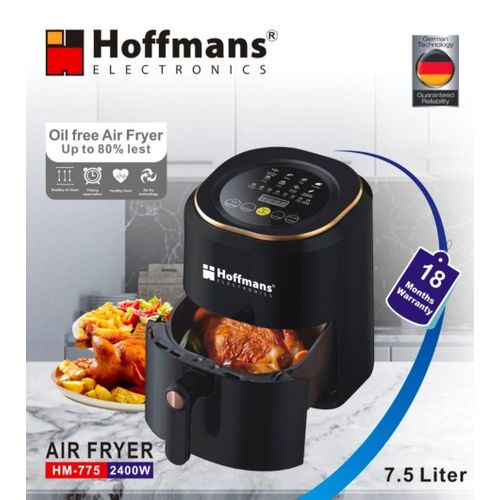 Hoffmans 7.5litres Air Fryer HM-775 - Black