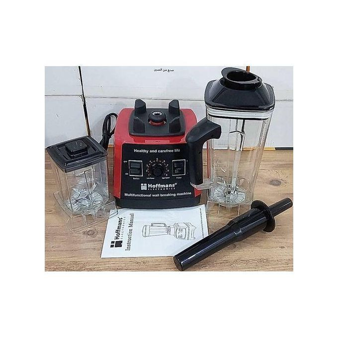2 In 1 Multifunctional Commercial 2 Liters Breaking Blender With Pure Copper Motor -Multicolour