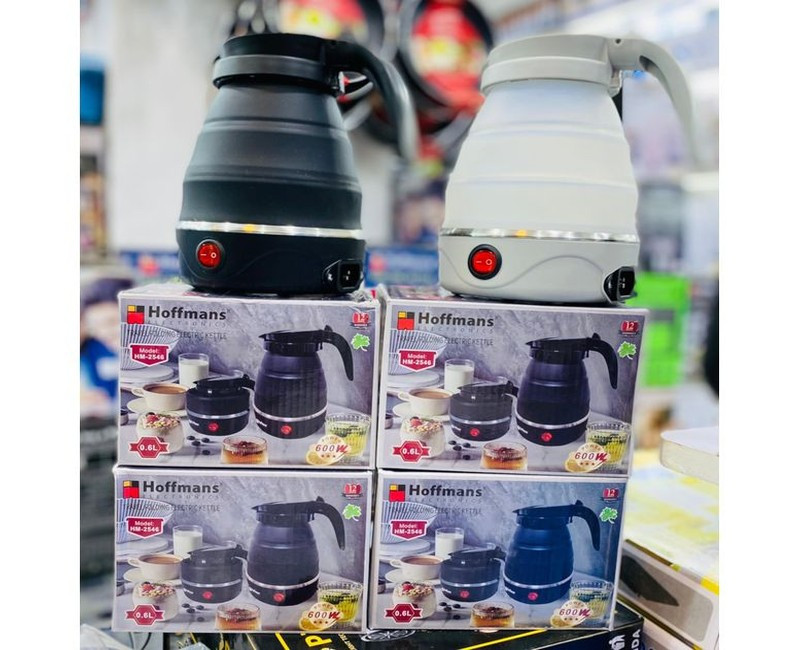 Electronics Travel Folding Electric Kettles (Model HM-2546).