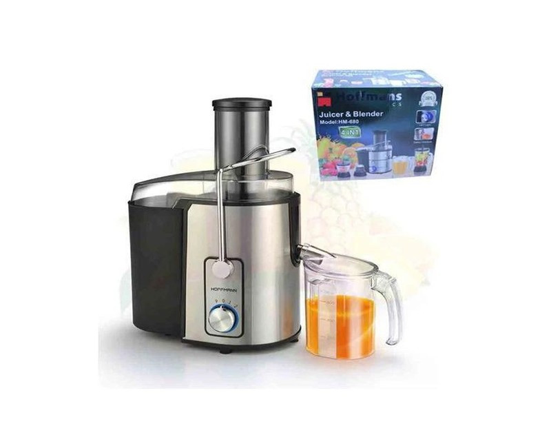 4 ln1 Electric Juicer, Blender /Extractor,1.5L- Silver
