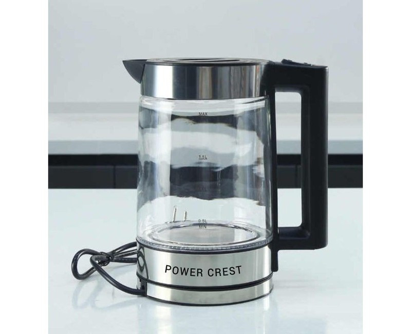 PowerCrest Electric Kettle - White -2.2Ltr.
