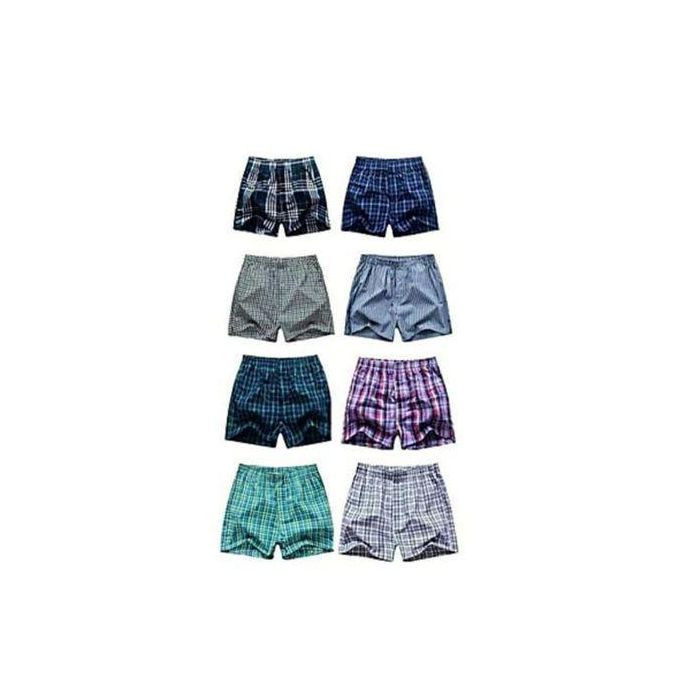 6-Pack Men's Cotton Woven Boxers - Assorted XXL