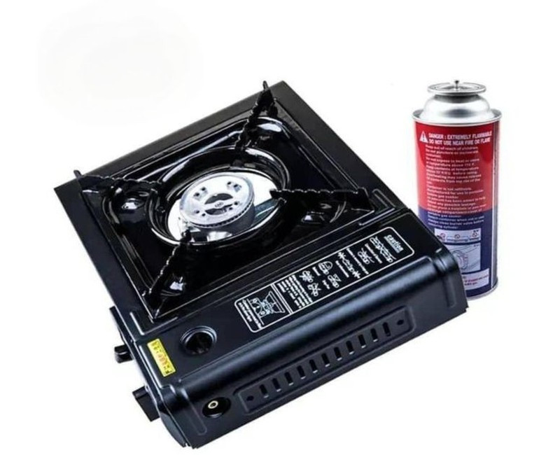 Portable Single Gas Burner with Gas Canister