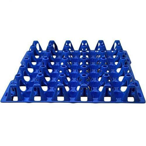 1pc Plastic Egg Tray - Multicolor