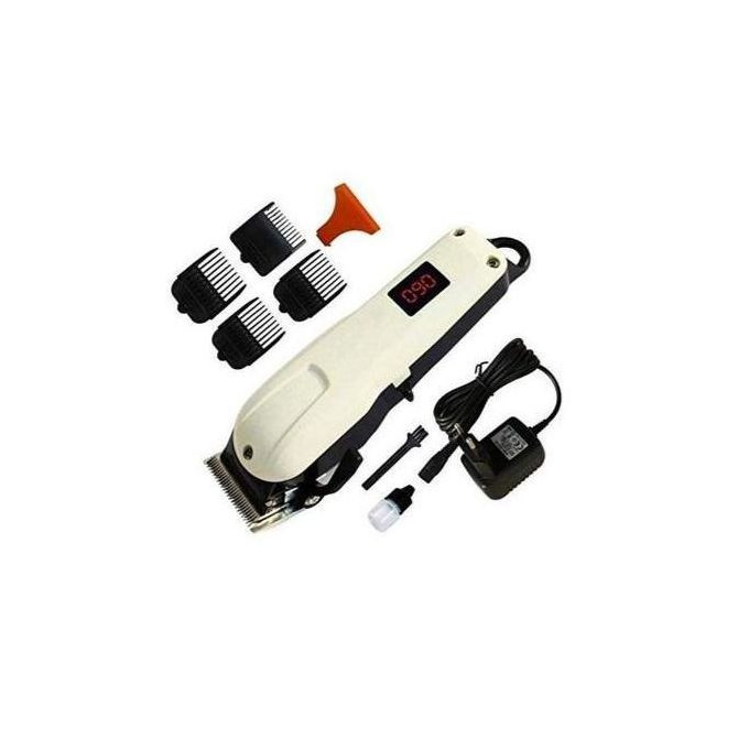 Rechargeable Electric Hair Shaving Machine- Black, White