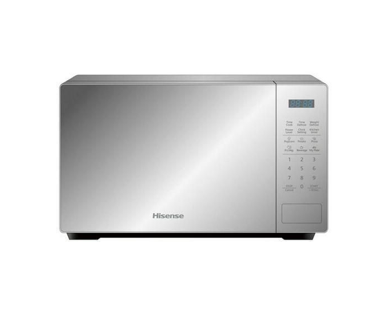 Hisense 20L Digital Microwave H20MOMS11-Mirror Silver.