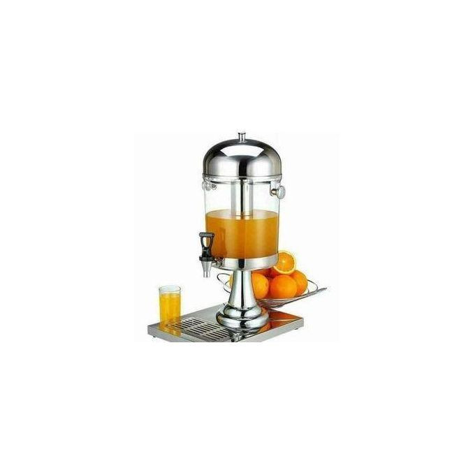 8 Litre Water Jug, portable single Juice Dispenser Can- Silver