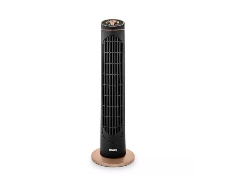 29 Inch Elecric Tower Fan With Timer And Oscillating Function For Keeping Cool-Multicolour