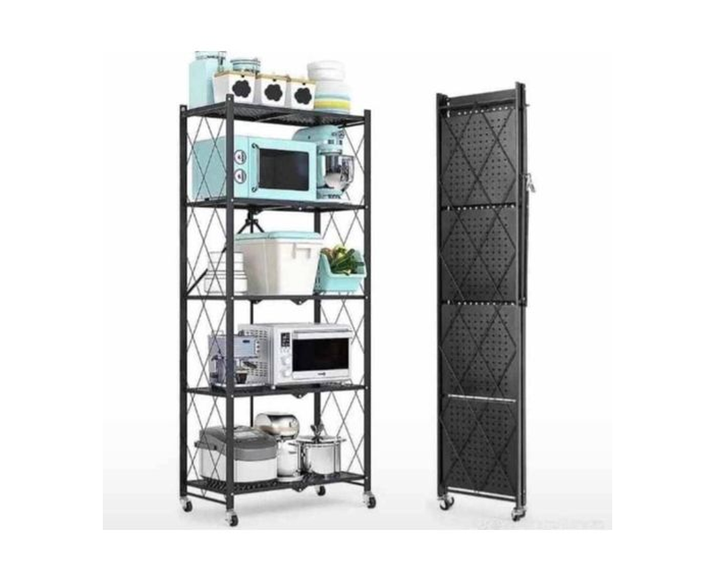 4 Level Rack Shelf - Black