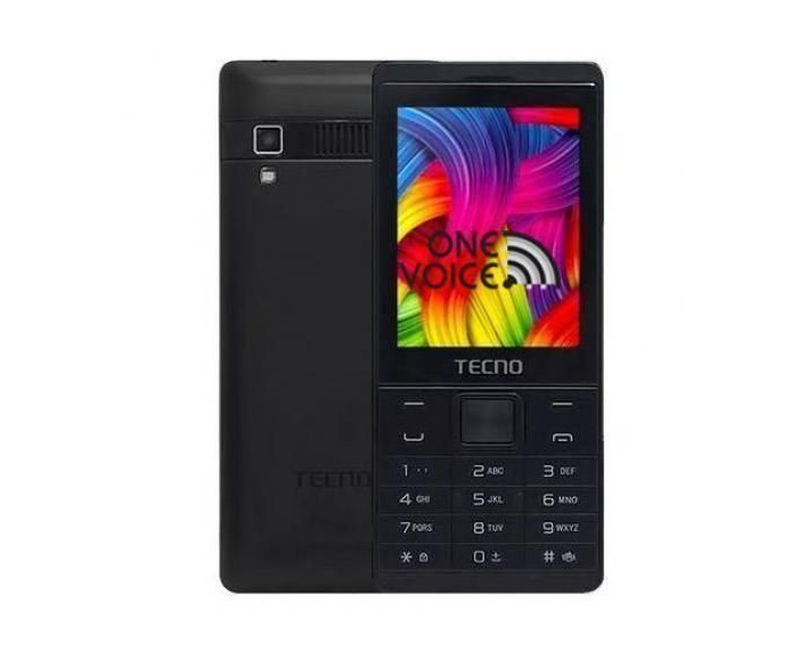 Tecno T528 Display 2.8" Screen 16MB ROM + 8MB RAM Dual SIM Phone - Black