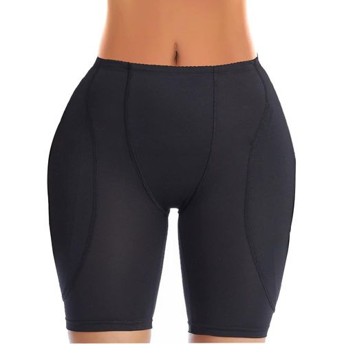 Hip Pads For Women Hip Dip Pads Fake Butts Padded Underwear Hip Enhancer Shapewear Crossdressers Butts Lifter Pad Panties - Black /XL