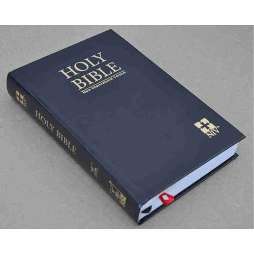 Holy Bible NIV With Additional Notes - Multicolor,Blue/Black /Brown
