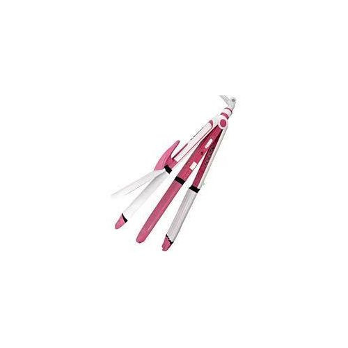 Professional 4 in 1 Hair Straightener & Curler - Multicolor..
