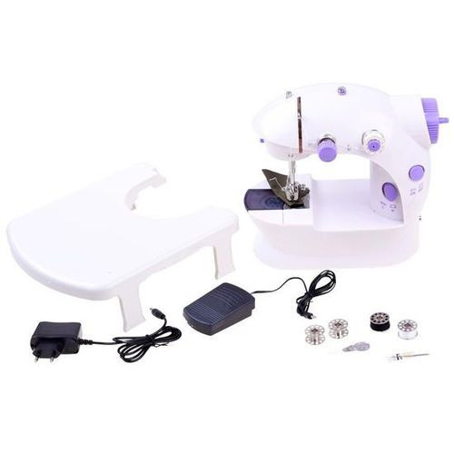 Mini sewing machine foot drive needle set handy machine - Multicolor