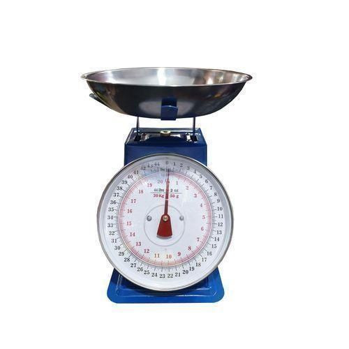 20Kg Spring Dail Mechanical Weighing Scale - Blue