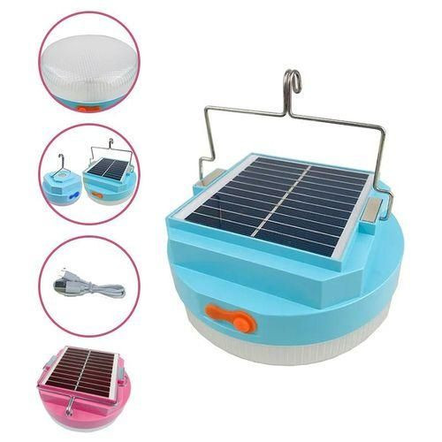 Solar Light Your Ultimate Rechargeable Floodlight for Powerful and Sustainable - Pink,Blue