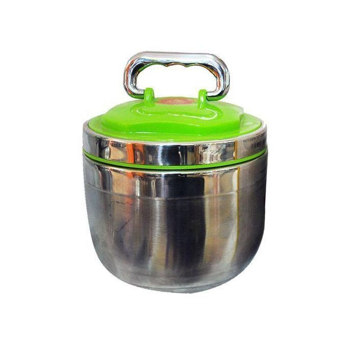 Insulated Pot Food Flask Stainless Steel - Silver