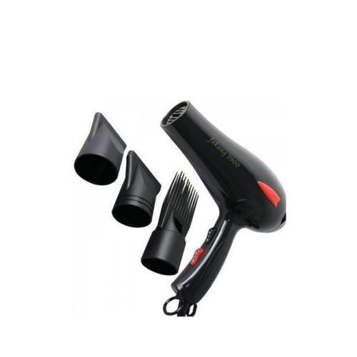 Fakang Electric Hair Dryer Hair Hot Comb - Black