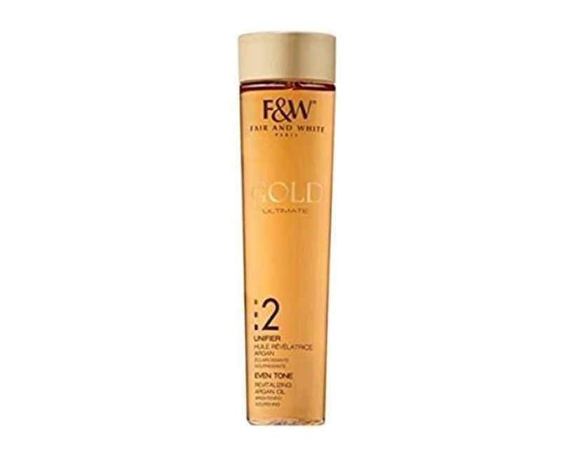Fair & White Gold Ultimate 2 Unifier Even Tone Revitalizing Argan Oil 200ml