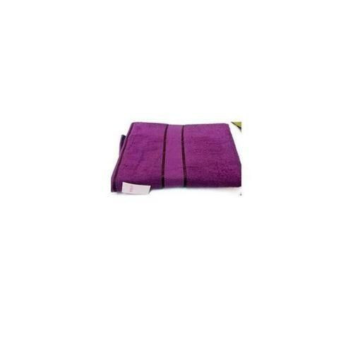 Cotton Bath Towel, Large - Purple