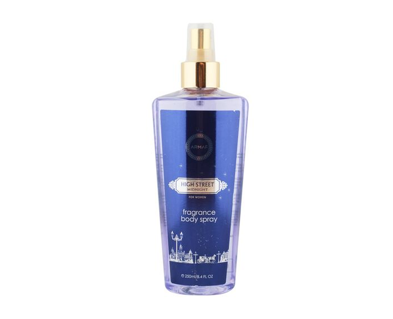 Armaf Body Mist for Women High Street Midnight 250ml - Lavender