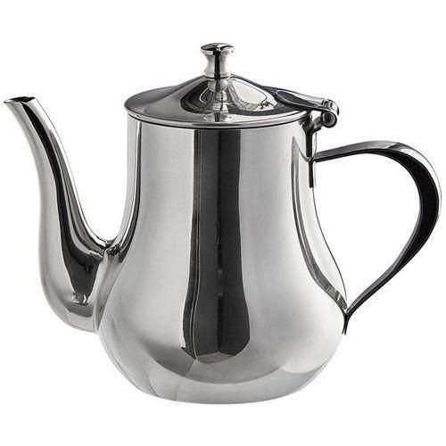 24oz Stainless Steel Tea Pot - Silver