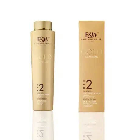 Fair And White Paris Gold 2 Even Tone Brightening Revitalizing Body Lotion 50ml