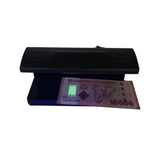 DC Dry Cells Fake Note Money Detector Machine - Black