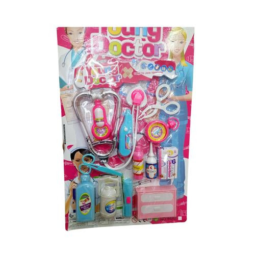 Doctor Playing Set Doctor Nurse Family Operated Set Medical Box Toy For Kids