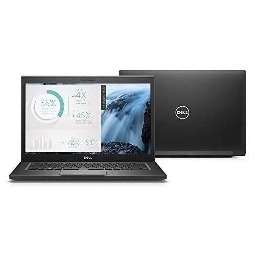 RENEWED Dell Latitude 7280 12.5" Core i5 7th Gen 8GB 512GB SSD 4-8hr Battery Refurbished - Black