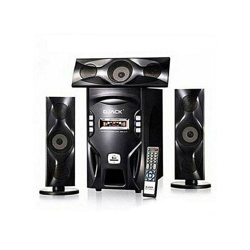 F3 AC & DC, Bluetooth Home Theatre Speaker, FM Radio, USB Port -Black