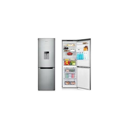 CHIQ "340L FRIDGE DOUBLE DOOR SILVER DEFROST BOTTOM  FREEZER with WATER DISPENSER"