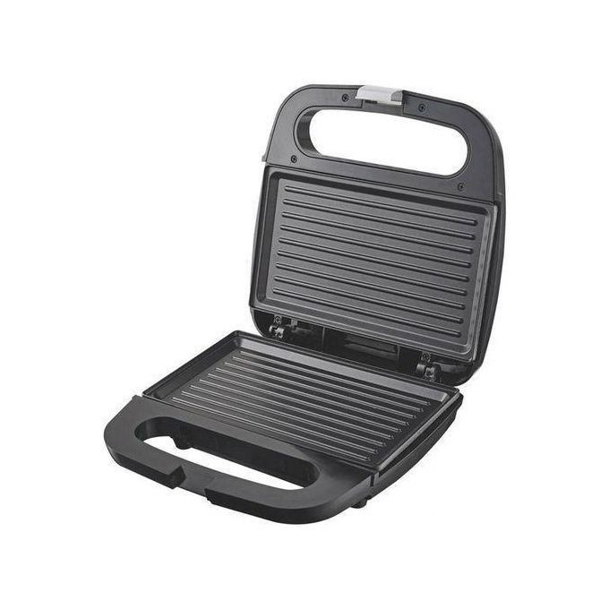 Hoffmans 2 Slice Non-Stick Sandwich Maker- Black