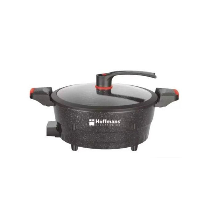 Hoffmans HM-3032, Micro Pressure Cooker, 8Ltr, 1500W - Black