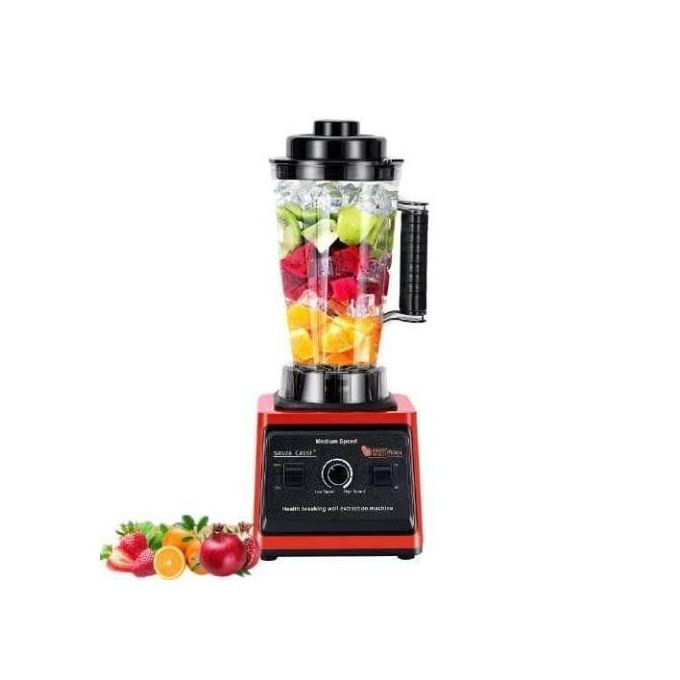 SilverCrest 3 Liters Deluxe Commercial Blender For Making Large Quantities Of Juice-Transparent