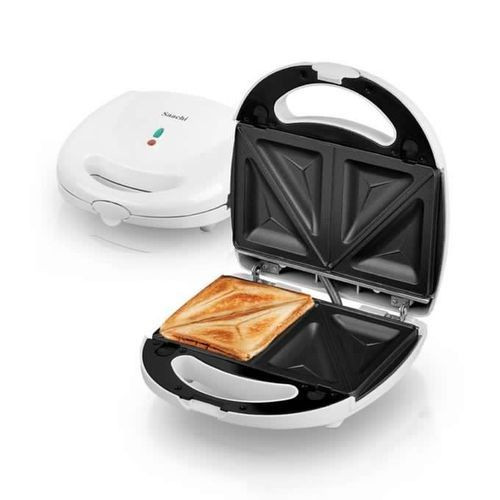 Saachi 2 Slice Sandwich Maker - White.