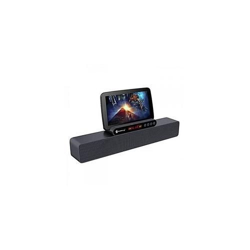 Wireless Speaker NR-5017 Bluetooth Soundbar X-Bass - Black Grey