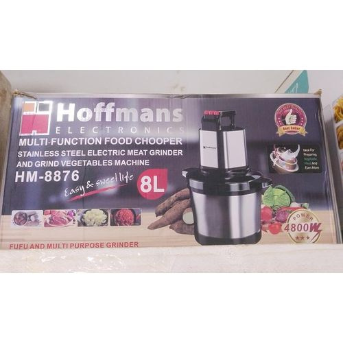 Hoffmans Food Processor 8liter-black