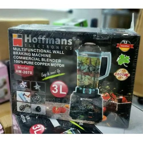 Hoffmans Commercial Blender 3L HM-2070-Black