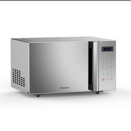Hisense Microwave Oven, 20 Litre - Mirror Silver